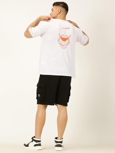 Image of Thomas Scott Men's | Graphic | Half Sleeve | Oversized Fit | Cotton Blend | Crew Collar | Casual Tshirt