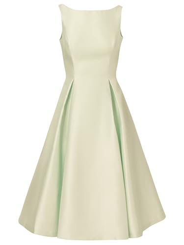 Image of Adrianna Papell Sleeveless Tea Length Dress