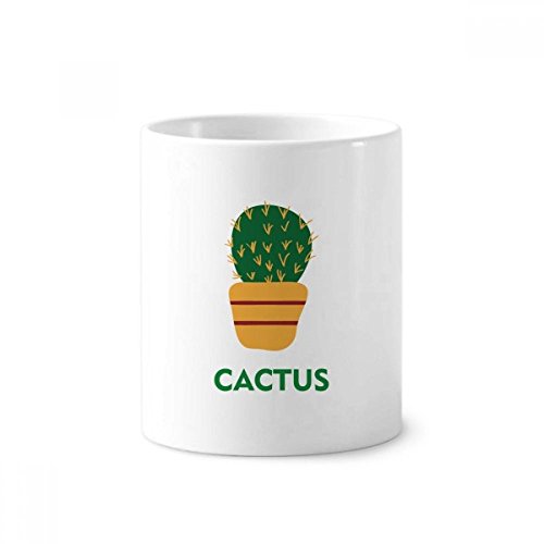 Cadeau original avec ce mug blanc cactus vert en pot de céramique