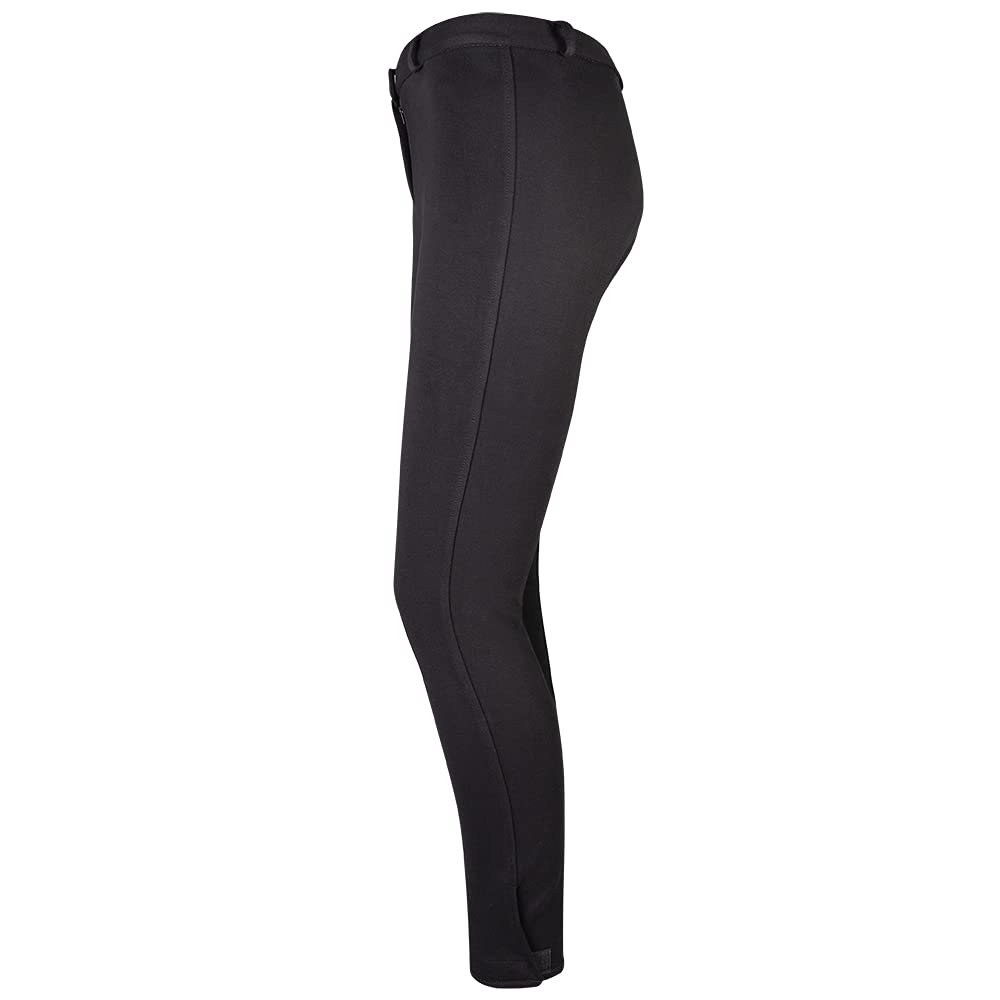 Pfiff 101197 Kinder Reithose Vollbesatz Vollbesatzreithose Schwarz, 170