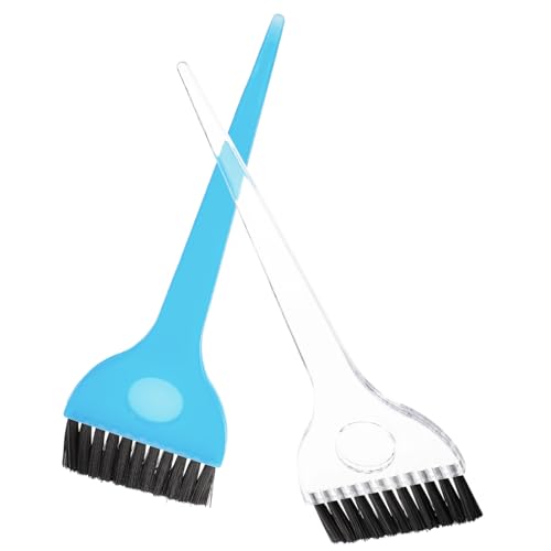 PATKAW 2 Piezas peine para teñir el cabello cepillo para secador de pelo kit de tinte para el cabello hair topper hair dye peine cepillo para teñir el cabello accesorios de