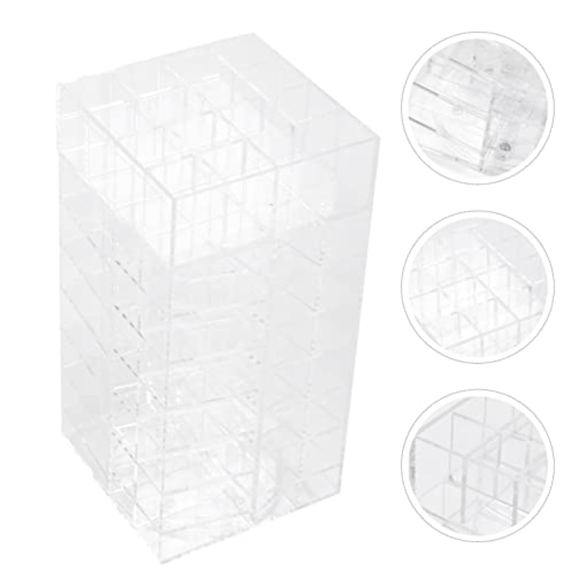 Transparent Lipstick Display Case for Cosmetics