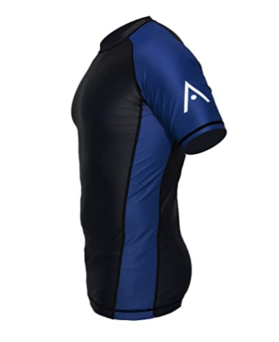 Artibus BJJ Ranked Rash Guard - for No-Gi, Gi Jiu Jitsu, Grappling, MMA, and Wrestling