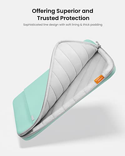 Tomtoc 360 Protective Laptop Sleeve For 14-Inch Macbook Pro M2/M1 Pro/Max A2779 A2442 2023-2021, 13-Inch Macbook Air M2/A2681 With Hard Shell Case, Water-Resistant Macbook Case With Accessory Pocket #TOP2