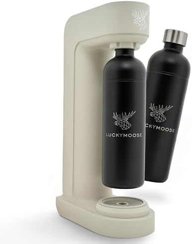 Bild 17 - Infinity Wassersprudler mit 2x 1,25L langlebigen, spülmaschinenfesten Edelstahlflaschen – CO₂-sparende Sprudelwasser Maschine – Kompatibel mit den blauen 60l CO₂-Zylindern