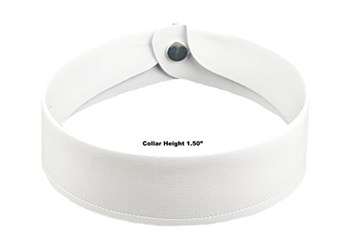 SOFT BISHOP/PASTOR CLERGY COLLAR #3 (1.50 inch) (14.5" Neck)3
