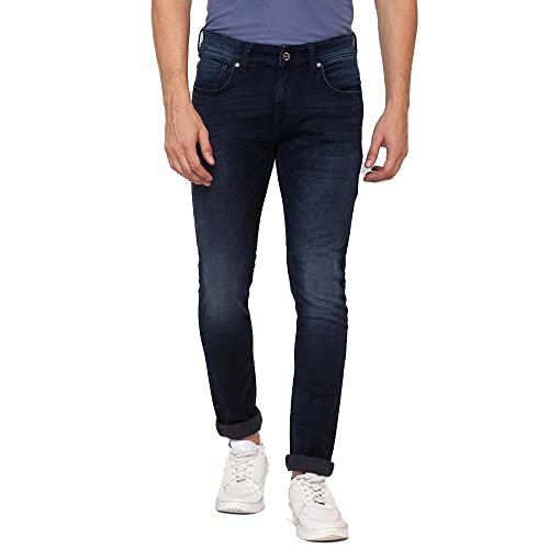 Image of Spykar Men's Super Skinny Fit Jeans