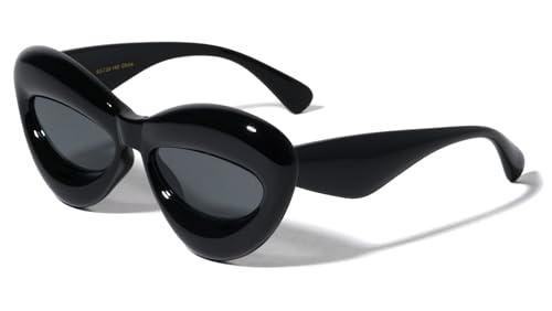 Lip Shape Inflated Trendy Sunglasses Fashion Men Women UV400 Protection