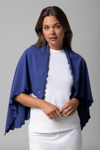 Image of Coolibar Women's Sun Shawl - UPF 50+ Sun Protection - Savannah in Future Dusk