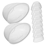 FIXOSHEE 10 pièces Coupe Œil Douce Réutilisable pour Lavage et Bain Oculaire Confortabl...