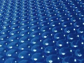 Bâche à Bulles pour Piscine Miami - 180 µ - Bleu
