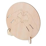 Sewroro Geburtsanzeige Schild mit Gravur Neugeborenen Handbandhalter für Krankenhaus Tragbare Ankündigungstafel zur Geburtsstation