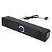 TV Soundbar: Qualità Audio Chiara E Basso Profondo, Senza Fili, Design Moderno | Suono Basso Potente per Portatile Portatile P immagine