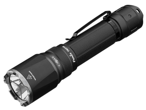 Fenix TK21R LED Taschenlampe Extrem Hell 3600 Lumen,6000mAh Akku,USB-C Wiederaufladbar,480M,IP68 Wasserdicht Aufladbar Taktische Lampe,Outdoor...