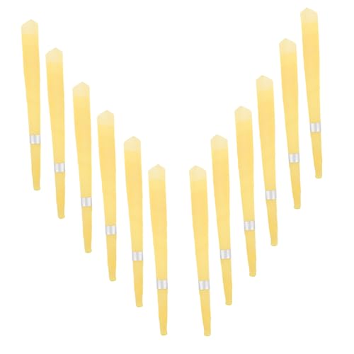 HONITANO 20 Piezas Cera de Oído Removedores con Tapón Velas de Limpieza Auricular con Diseño de Grande Accesorios para Cuidado del Oído Suavizan y Facilitan la Eliminación de Cera