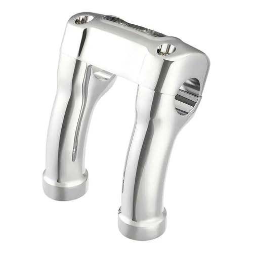 Guidon Riser Kit de Serrage 4 Pouces Moto Potence Adaptateur Guidon Softail 1,25 Pouce
