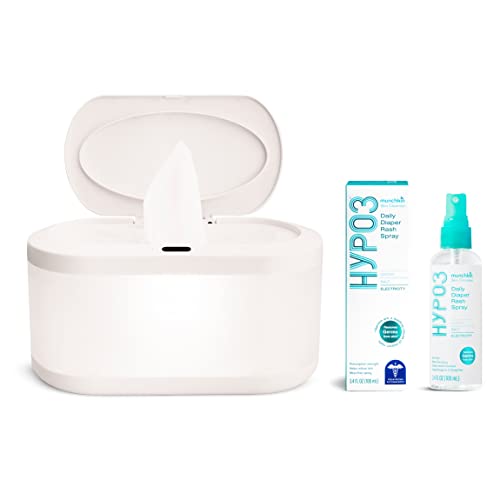 Munchkin® Touch Free Baby Wipe Warmer with Nightlight & Motion Se...