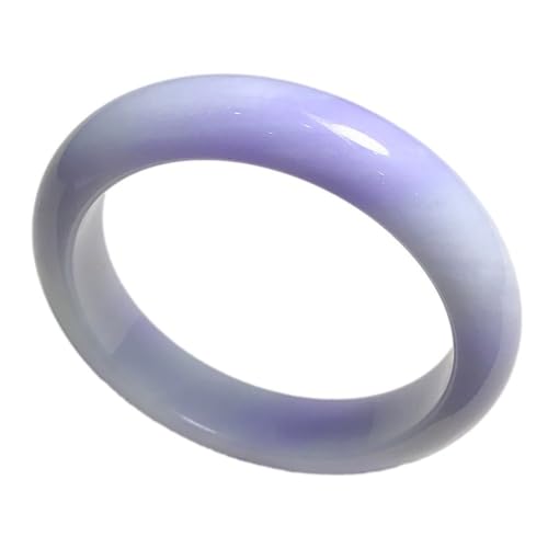 Bracelet jade violet pour femmes, le jonc en jadéite birmane à offrir pour la vie