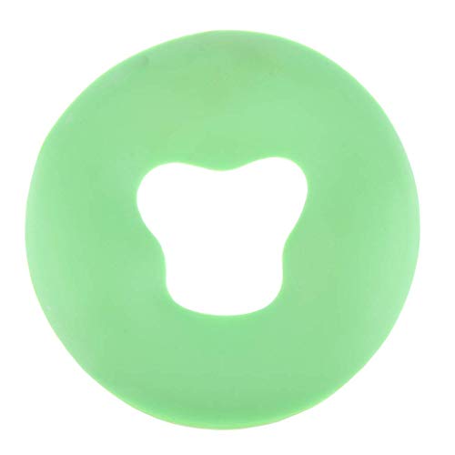 Silicone Pillow Massager Face Pillow Pad SPA Massage Cushion Beauty Salon Massage Mat - Green