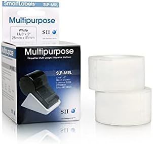 Seiko SmartLabel SLP-MRL Multipurpose Label, 440-labels 1-1/8 X 2 SLP-MRL For Seiko Label Printers, 1.1
