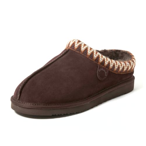 Image of Fireside by Dearfoams Men's Grafton Shearling Indoor /Outdoor Clog