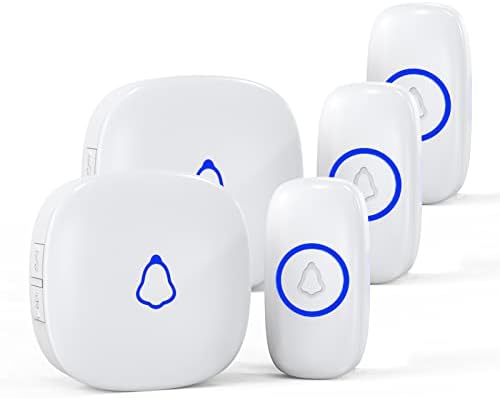 KERUI Wireless Doorbell Door Bell Chime 5 Volume Levels 60 Chimes M5 Wireless Doorbell