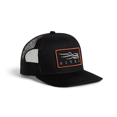 Image of SITKA Icon Patch Hi Pro Trucker Hat - Adjustable Outdoor Snap Back Hunting Fishing Hat for Men