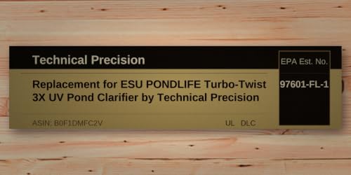 Technical Precision ESU Pondlife Turbo-Twist 3X UV Pond Clarifier miniatura 3