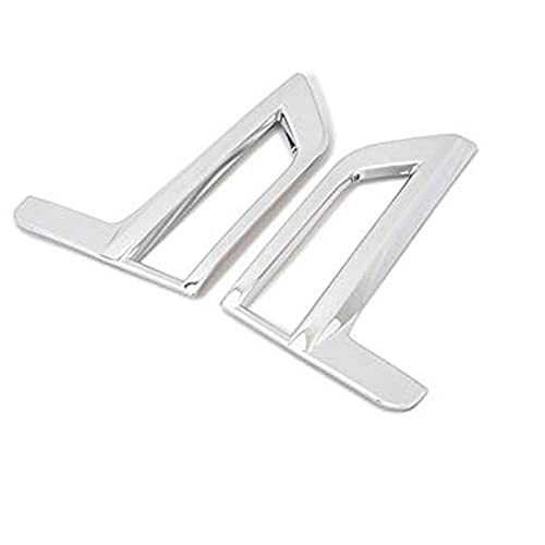 ITrims 2017 2018 2019 2020 2021 for Nissan Rogue X-Trail Car Accessories Fog Light Lamp Cover Trim Front Light Lamp Frame Decor 2PCS ABS Chrome