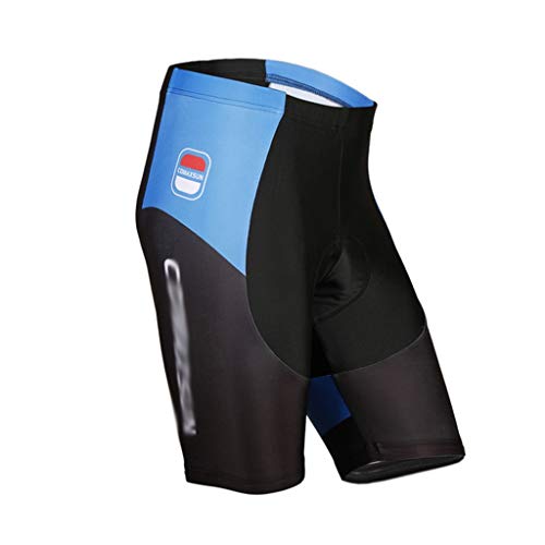 Calzas ciclismo con acolchado gel 5D para hombre miniatura 1