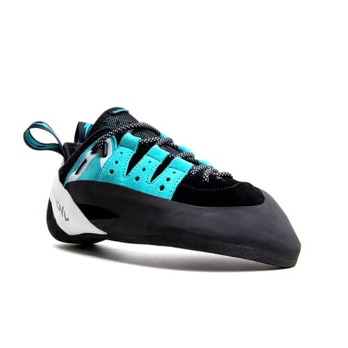 EVOLV Geshido Lace Climbing Shoes - Men's Black/Teal/White 10
