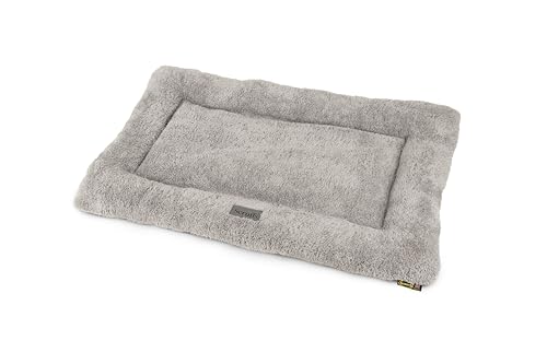 Image of Scruffs Cosy Dog Crate Mat (M), 90 x 60cm, Grey
