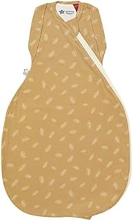 TommeeTippeeBaby Sleep Bag for Newborns, 3-6m, 2.5 TOG, The OriginalGrobag Swaddle Bag, Hip-Healthy Design, Soft Cotton-Rich Fabric, Ochre Leaf