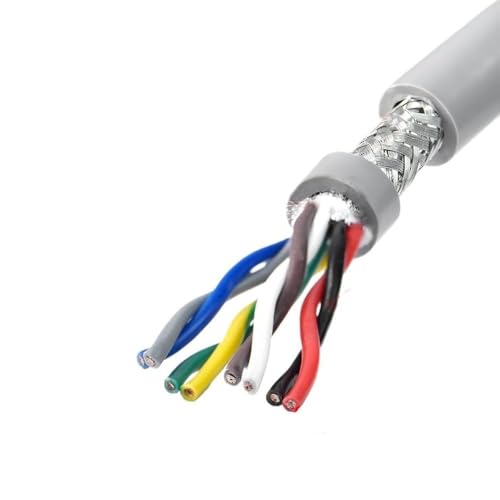 Câble TRVVPS blindé anti-interférence 20 conducteurs en cuivre 0,5mm²