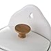 Salero para cocina de cerámica blanco vintage para cocina France - LOLAhome