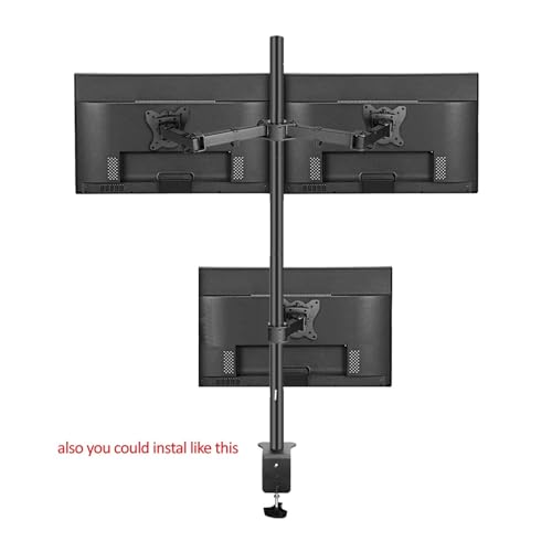 Support de moniteur double écran T902-K3 pour libérer l'espace de bureau