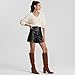 Modatope Brown Suede Knee High Boots for Women Suede Pointed Toe Chunky High Heel Tall Womens Fashion Fall Knee High Boots Size 8.5
