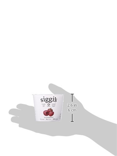 siggi's® Icelandic Strained Nonfat Yogurt, Raspberry, 5.3 oz. Single Serve Cup – Thick, Protein-Rich Yogurt Snack