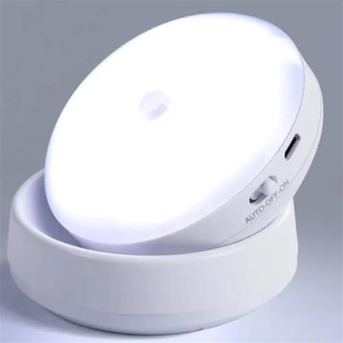 Applique murale rechargeable PIR 360° sans fil blanche - 2