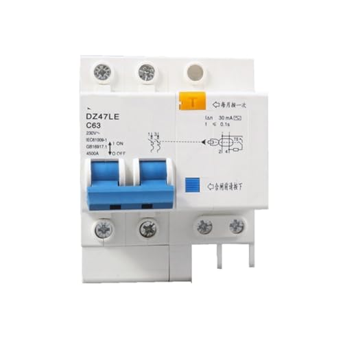 Disjoncteur de fuite DZ47LE pour stopper les risques d'électrisation chez soi