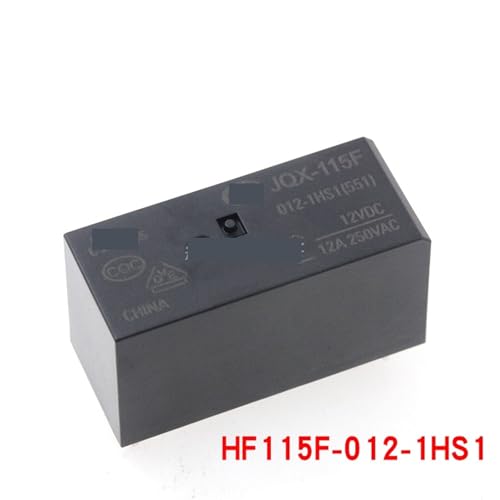 Relé de potencia HF115F-012-1HS1 componentes de conmutación para PCB de 12A 2