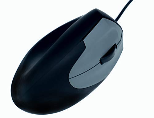 Lemix LVM1R Ratón ergonómico mano derecha funda