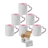 MR.R Sublimation Blank Dishwasher Ceramic Mug,Blank Coated Cup,Sublimation Blank Mugs,Classic Cup wi