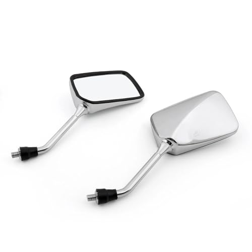 Espejos de moto CBF1000 con soporte de acero reforzado y carcasa de alta resistencia ABS