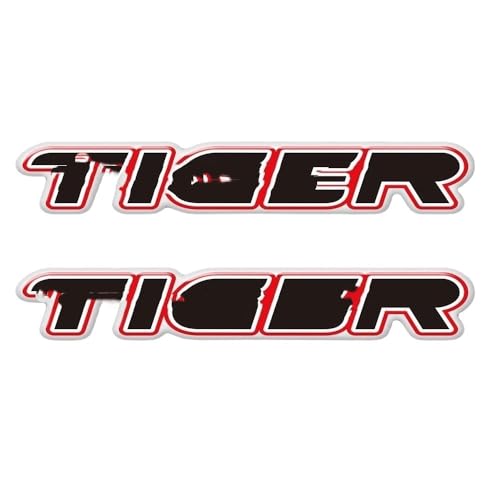 Autocollants de coffre et bagages Tiger pour la protection en voyage aventure