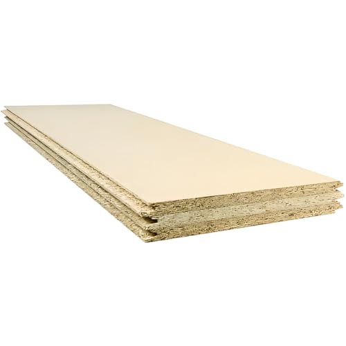 Tongue and Groove Chipboard Loft Panels Pack of 3 (Total 3 Units) 1220 x 320mm Attic Flooring Boards for Joists and Loft Storage 18mm
