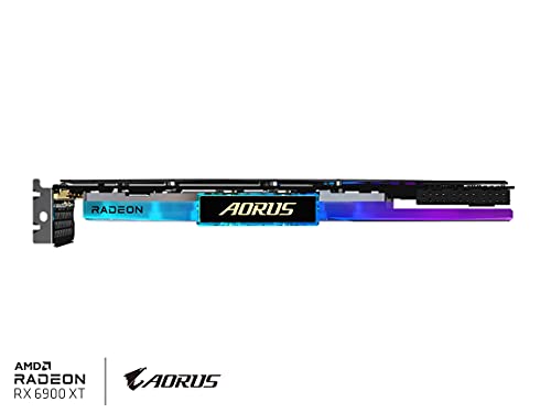 Image of GIGABYTE AORUS Radeon RX 6900 XT Xtreme WATERFORCE WB 16G Graphics Card, WATERFORCE Water Block Cooling System, 16GB 256-bit GDDR6, GV-R69XTAORUSX WB-16GD Video Card