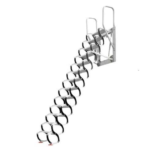 Scala da parete per soffitta: la scala da parete per soffitta montata a parete è sempre più popolare tra le persone di recente per la sua semplicità, praticità, scalabilità e ingombro ridotto.