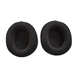 Ersatz Ohrpolster für Steelseries Arctis Nova Pro Wireless Kopfhörer, Ersatzpolster für Steelseries Arctis Nova Pro, Memory Foam Mesh (Schwarz)