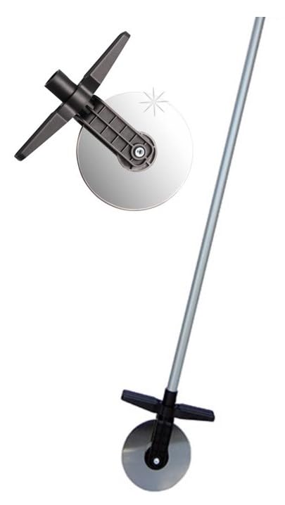 FairFox Rasenkanten Roller & Rasenkantenschneider - für rücken- und knieschonendes Arbeiten I mit Ultra Edelstahl Klinge